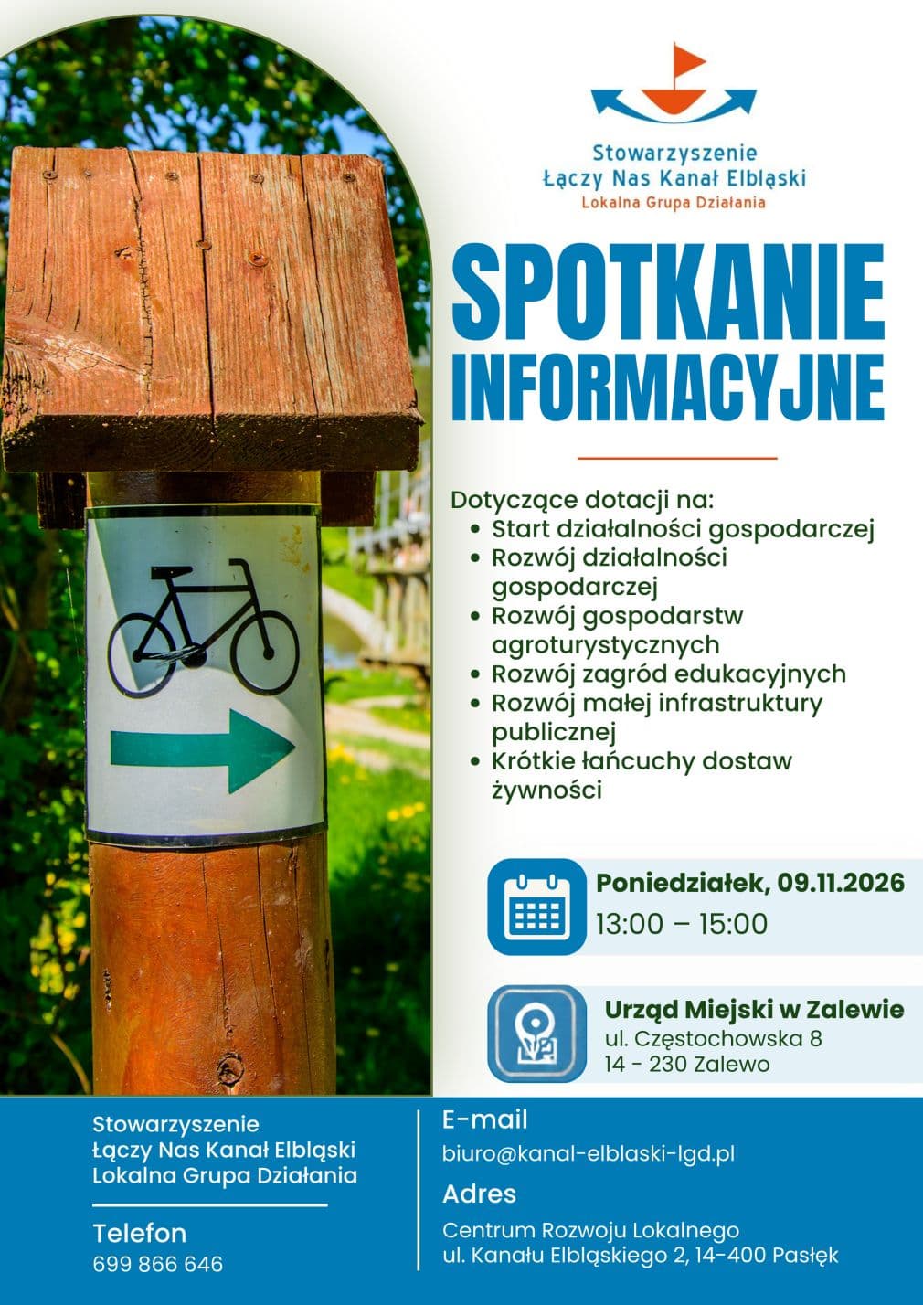 Ilustracja materiału: Spotkanie informacyjne w sprawie naborów wniosków w ramach LSR 2023-2029